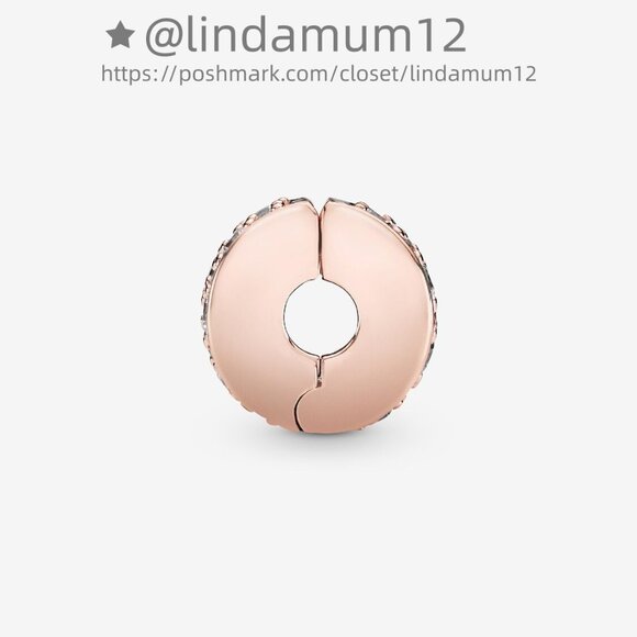 Pandora Clear Pavé Clip Charm - Picture 4 of 5